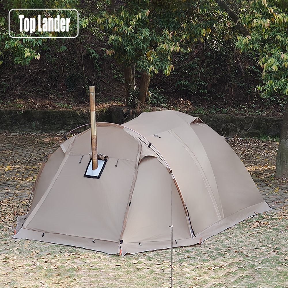 방화 핫 텐트 2인용 방수 확장 돔 텐트, 스토브 잭  - Grow Tent 4X4 리뷰 및 가격