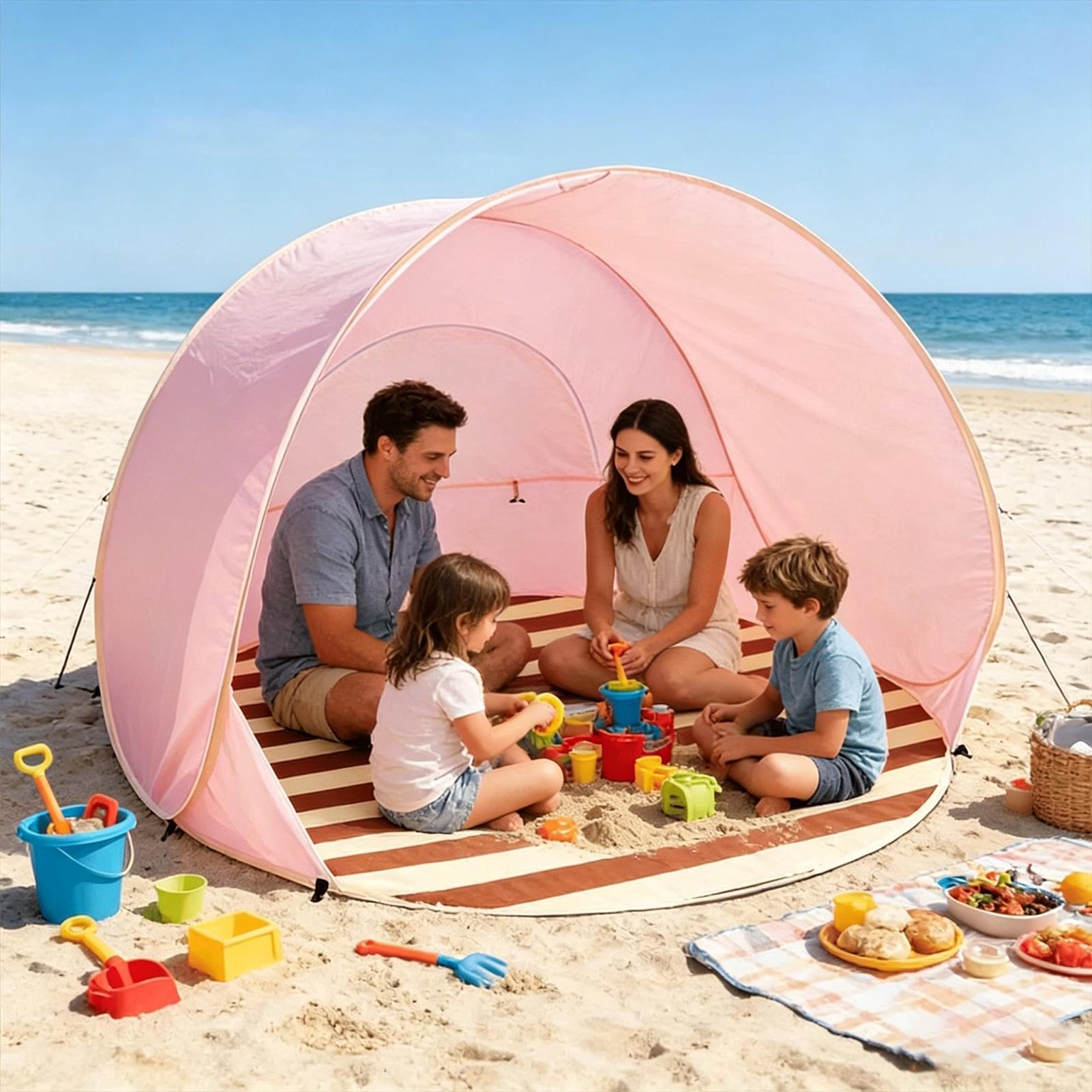 휴대용 경량 설치 간편 비치 텐트, 가족 및 성인용 캠 - Grow Tent 4X4 리뷰 및 가격