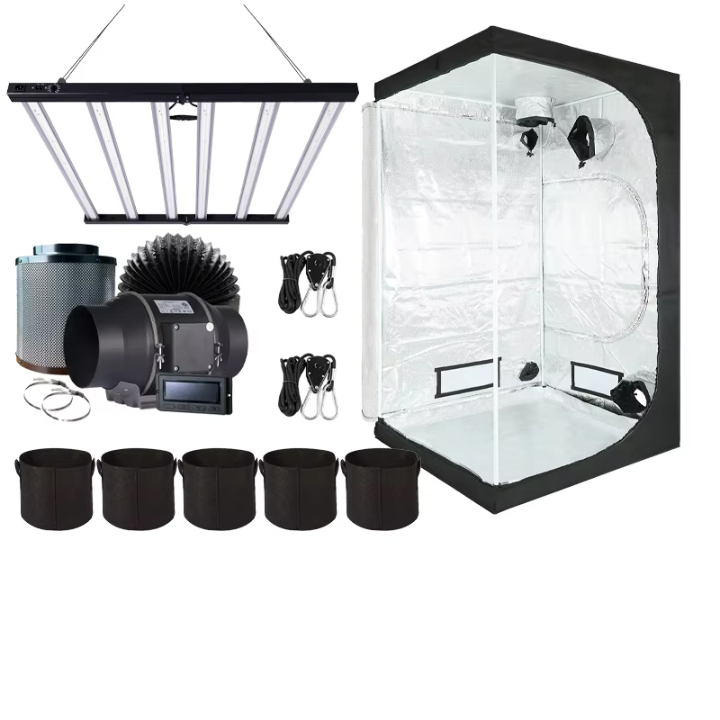 4x4 그로우 텐트 풀세트, 실내 식물 램프 풀 스펙트 - Grow Tent 4X4 리뷰 및 가격